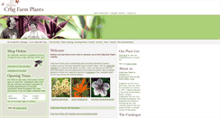 Desktop Screenshot of crug-farm.co.uk